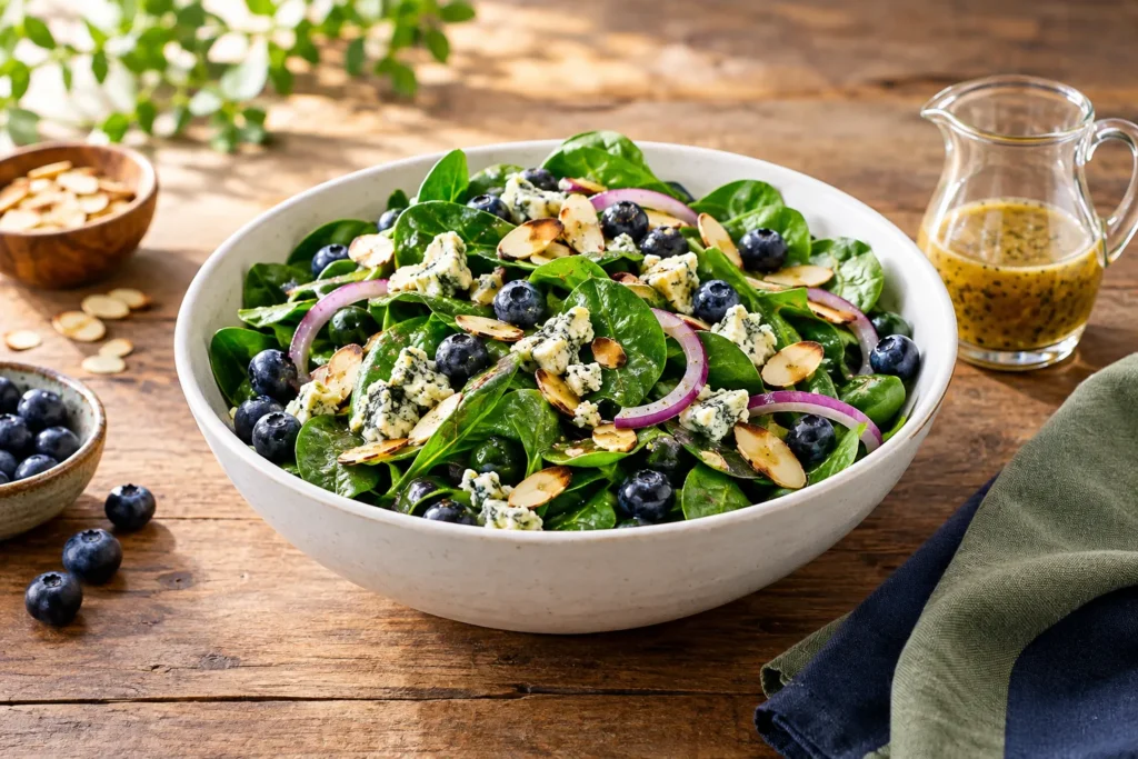 Blue Spinach Salad: A Complete Guide to the Spinach, Blueberry, and Blue Cheese Classic