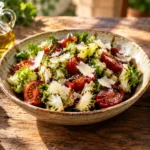 Plum Tomato and Escarole Salad with Parmesan Balsamic